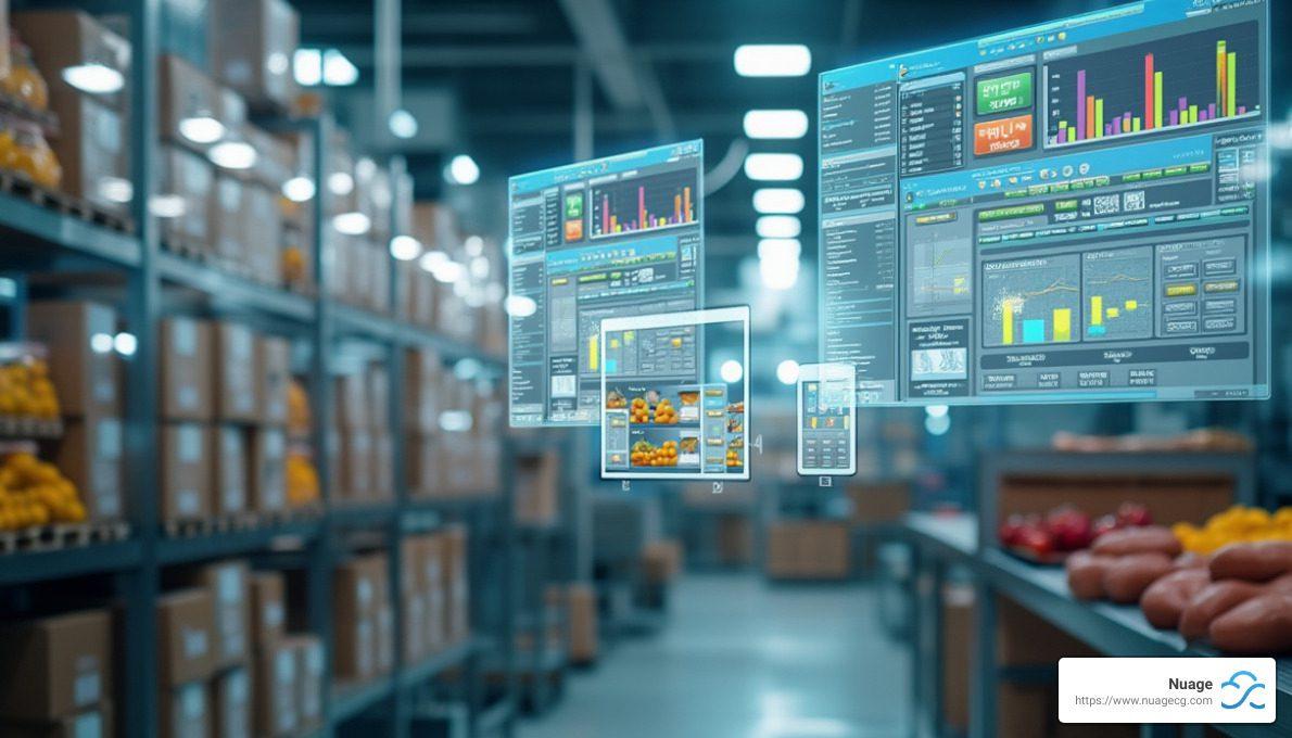 ERP for food and beverage industry