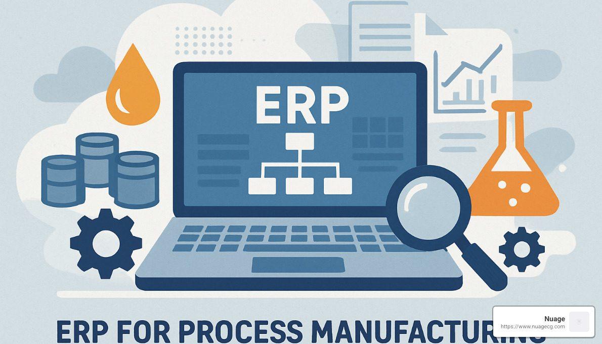 ERP for process manufacturing