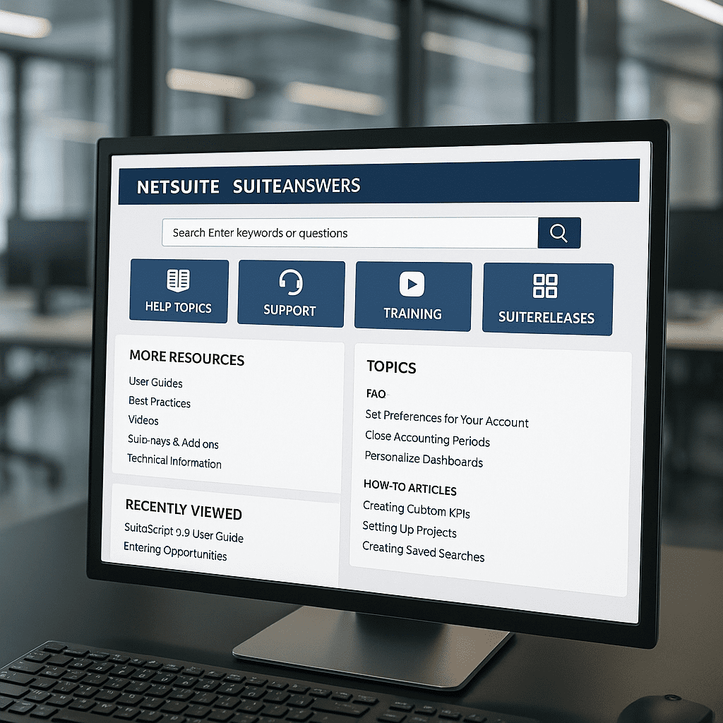 netsuite suiteanswers
