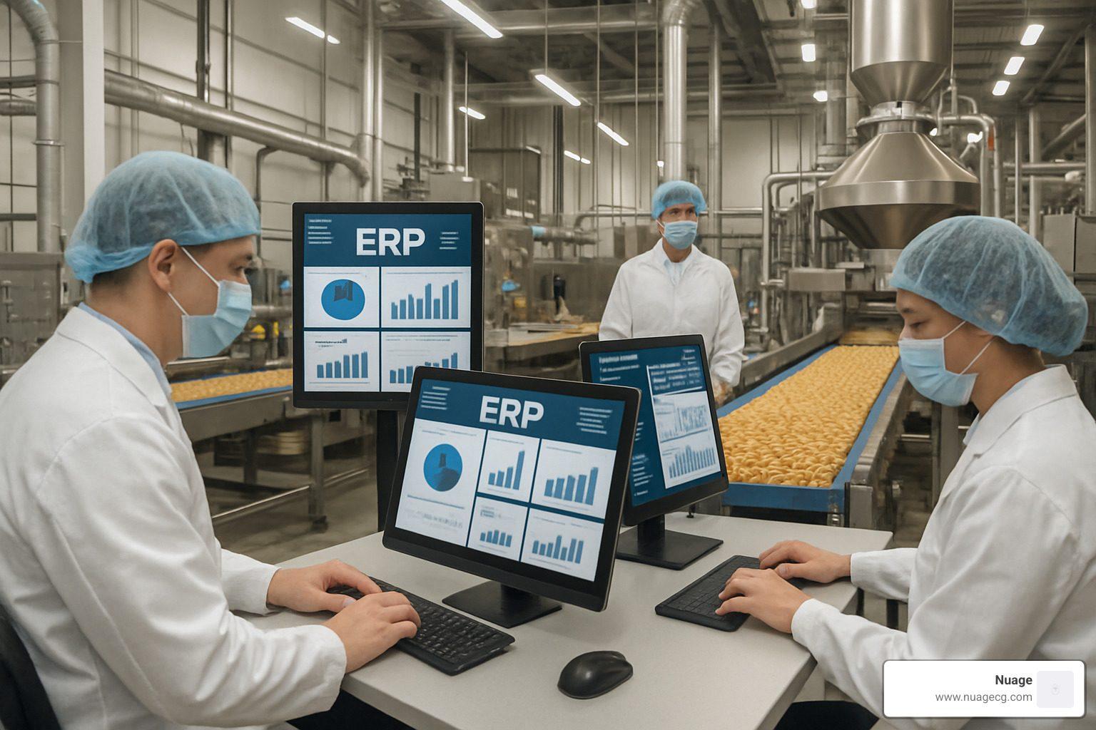 ERP software for food industry