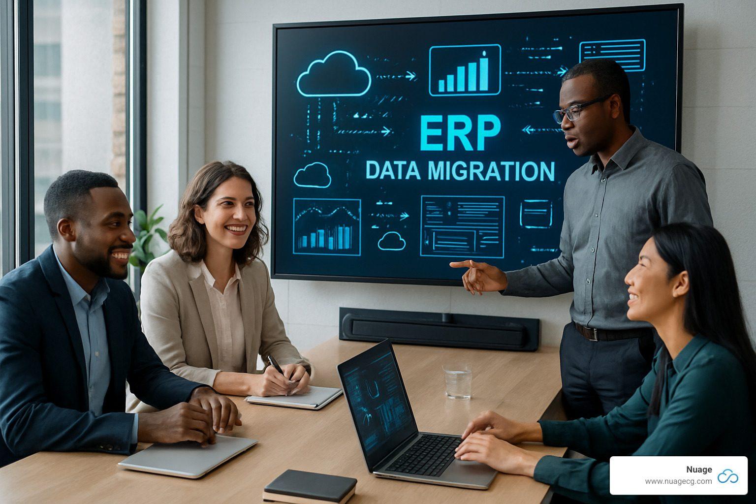 ERP data migration services