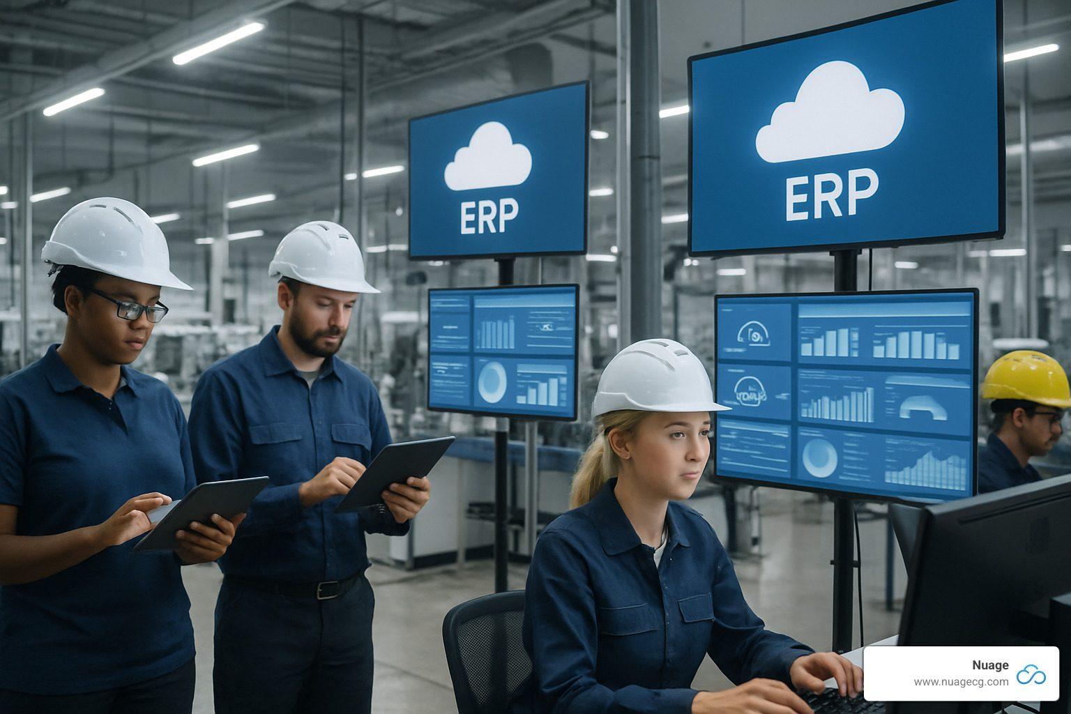 cloud based erp solutions for manufacturing